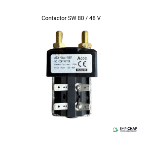 Contatora de Potência ASW-80/48V (125A) para Empilhadeiras Elétricas