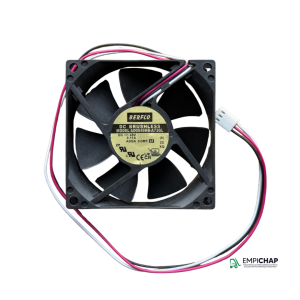 Cooler Microventilador Brushless 80x80x25 mm 48V ADDA / BERFLO para Empilhadeiras Elétricas